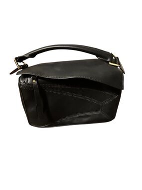 Black faux Leather Top-Handle Women's Bag NWOT, crossbody strap new